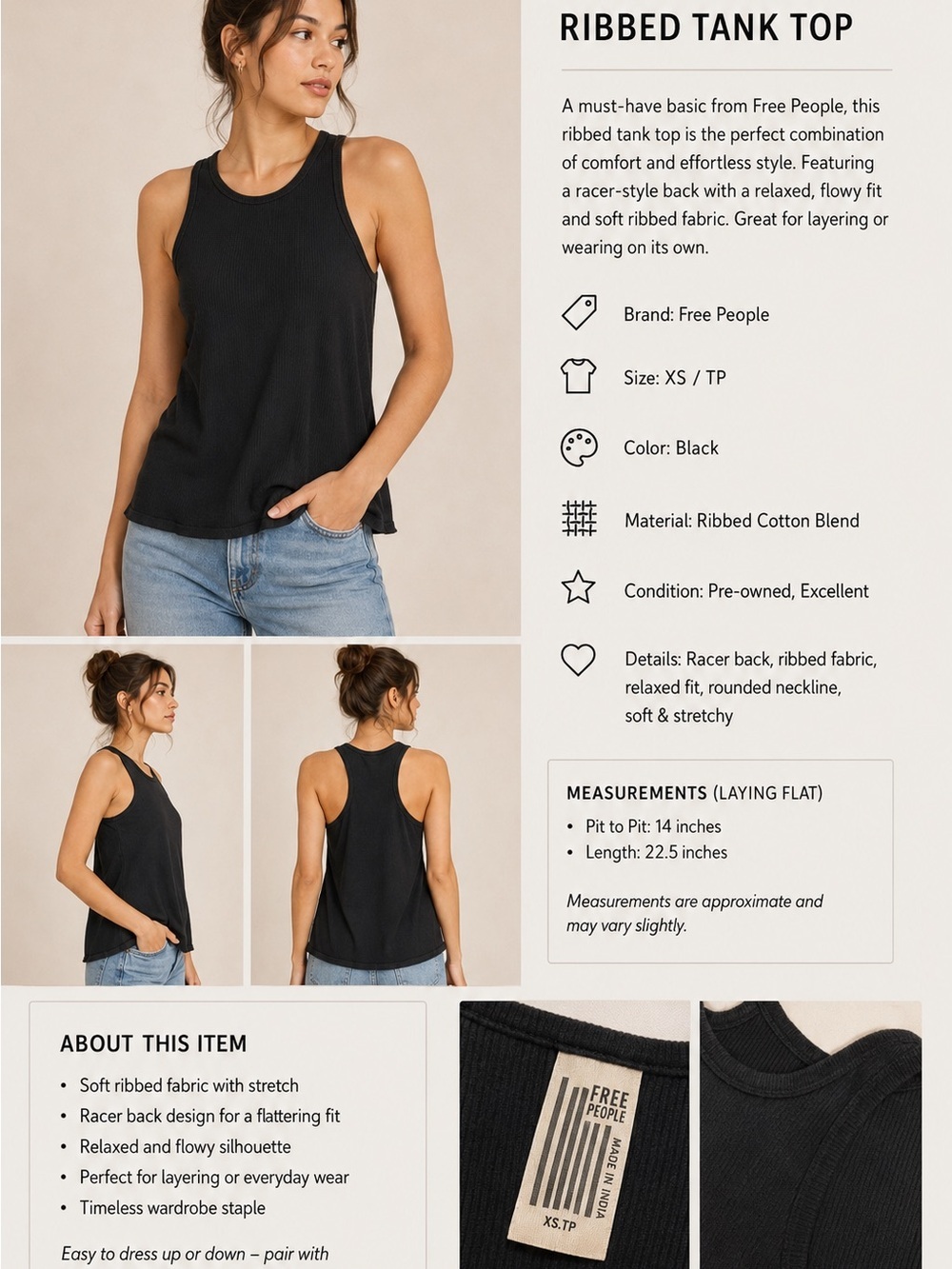 Free People Tank